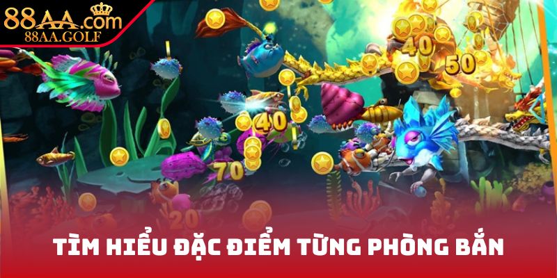Tìm hiểu đặc điểm từng phòng bắn